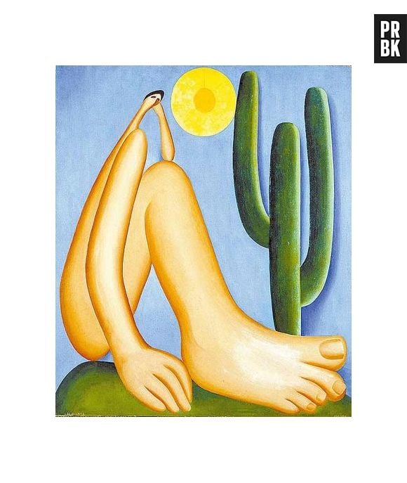 Abaporu é uma produção da artista Tarsila do Amaral, destaque no movimento modernista brasileiro