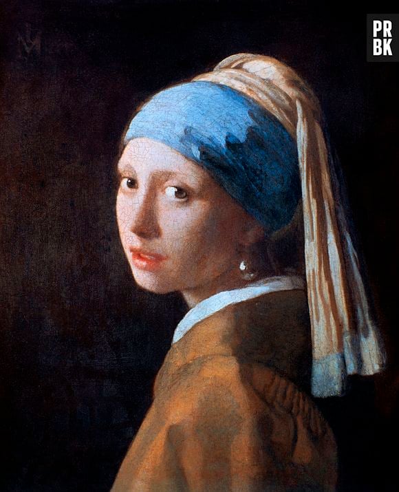 O quadro Moça com Brinco de Pérola, de Johannes Vermeer, é considerado "a Mona Lisa holandesa"