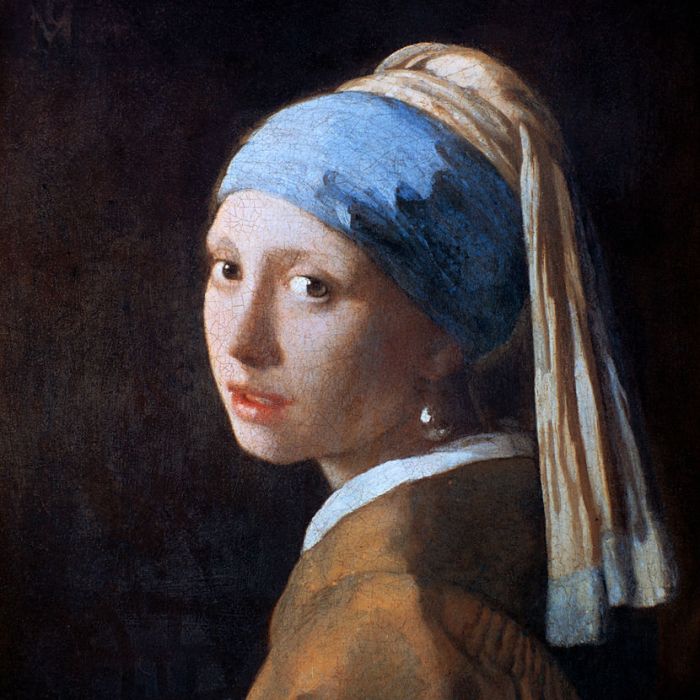  O quadro  Moça com Brinco de Pérola, de  Johannes Vermeer,   é considerado &quot;a Mona Lisa holandesa&quot; 