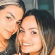 Kelly Key e a filha, Suzanna Freitas, são muito parecidas. A jovem é fruto da antiga relação da cantora com Latino