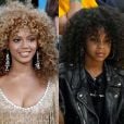 Blue Ivy atraiu olhares pela semelhança com a mãe, Beyoncé, em jogo da NBA, em junho de 2022. A filha da cantora com Jay-Z está com 10 anos