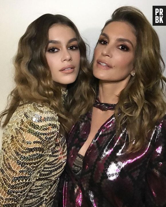 Kaia Gerber é filha da supermodelo Cindy Crawford