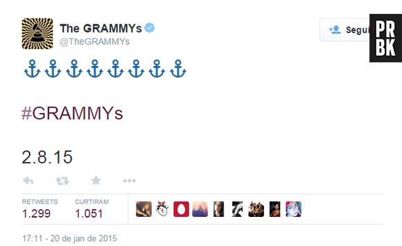 Rihanna vai se apresentar no Grammy 2015?