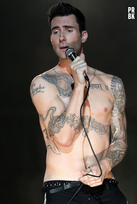 Pelo Twitter Adam Levine alfinetou Lady Gaga: "Ugh... reciclar arte antiga para uma geração mais jovem não faz de você uma artista. Faz de você uma professora de artes"