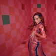 Anitta em "Lobby": vestido vermelho se chama  Mad Max e pertence à marca Jean Paul Gaultier  