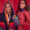 Vestido vermelho de Anitta em "Lobby", com Missy Elliott, custa cerca de R$19 mil