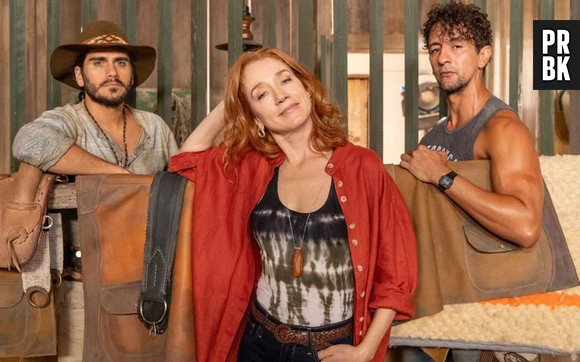 Em "Pantanal", Irma (Camila Morgado) acaba com José Lucas (Irandhir Santos), após relacionamento com Trindade (Gabriel Sater)