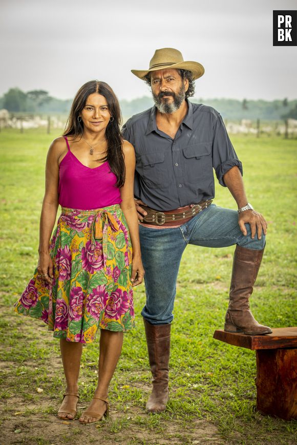 "Pantanal": José Leôncio (Marcos Palmeira) e Filó (Dira Paes) se casam ao fim da novela