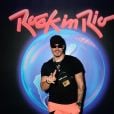 Rock in Rio: Eliezer foi ao 3º dia de festival
