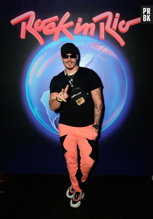 Rock in Rio: Eliezer foi ao 3º dia de festival