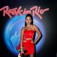 Rock in Rio: Sarah Andrade foi com look vermelho
