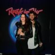 Rock in Rio: Chay Suede e Laura Neiva foram ao evento