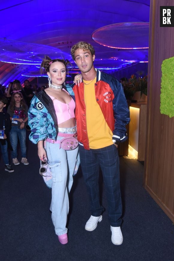 Rock in Rio: Larissa Manoela e André Luiz Frambach estão sempre no festival