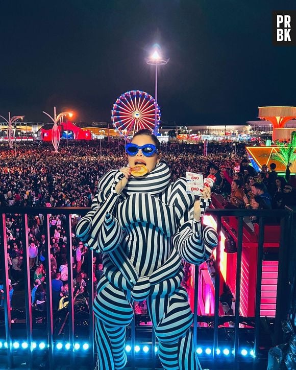 Rock in Rio: Gkay foi com mais um look diferente