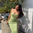 Kylie Jenner inspira com conjunto verde de tricot, combinação ideal para jantares e barzinho com amigos na época dos jogos