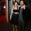 Luisa Arraes e Caio Blat em festa de Giovanna Ewbank