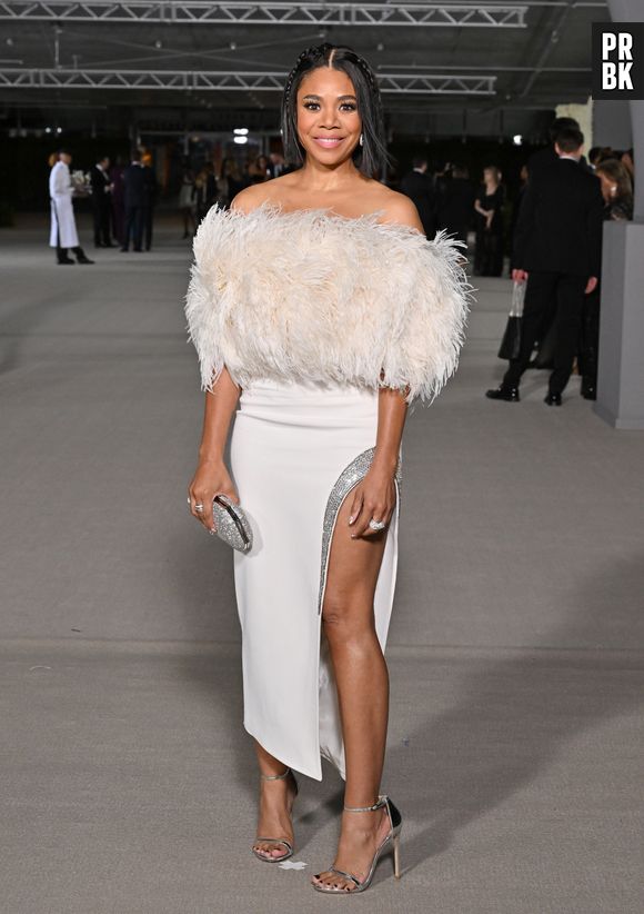 Regina Hall prestigia segundo aniversário do Academy Museum, em Los Angeles, no dia 15 de outubro de 2022