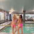 Kat Torres publica fotos com Letícia Maia em hotel e diz que fotos são de 2021
