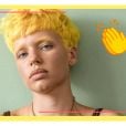 Bruna Linzmeyer é criticada por pintar cabelo e sobrancelhas na cor amarela