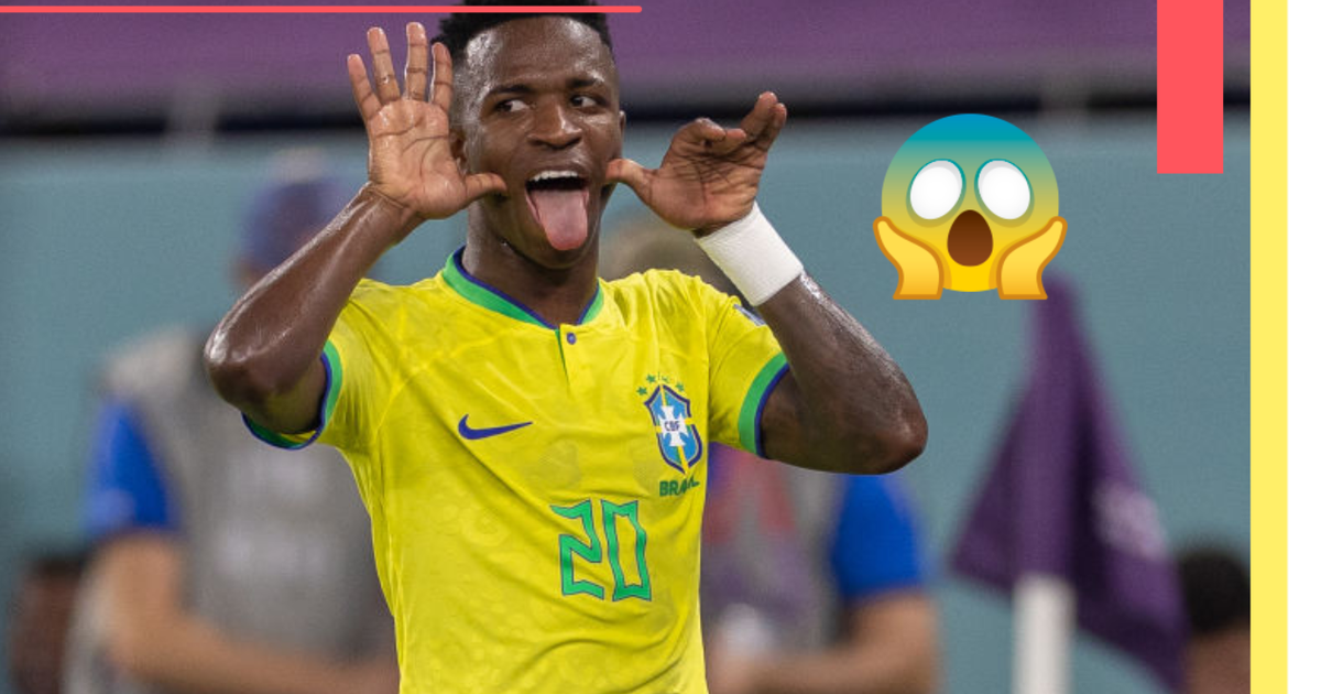 Irmão de Vinícius Jr. chora na Copa do Mundo e choca por semelhança ...