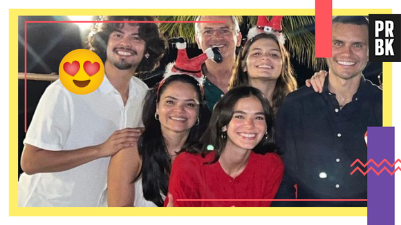 Bruna Marquezine e Xolo Maridueña passam Natal em família e famosos comentam