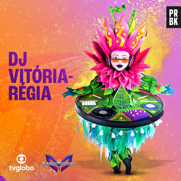 "The Masked Singer Brasil", 3ª temporada: fantasia da DJ Vitória-Régia mistura referências amazônicas com elementos da música eletrônica