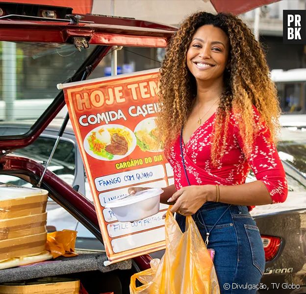 "Vai na Fé": Sol (Sheron Menezzes) mora na Zona Norte do Rio de Janeiro e trabalha vendendo quentinhas no centro da cidade