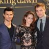 "Crepúsculo": Taylor Lautner amdite que não havia rivalidade entre ele e Robert Pattinson