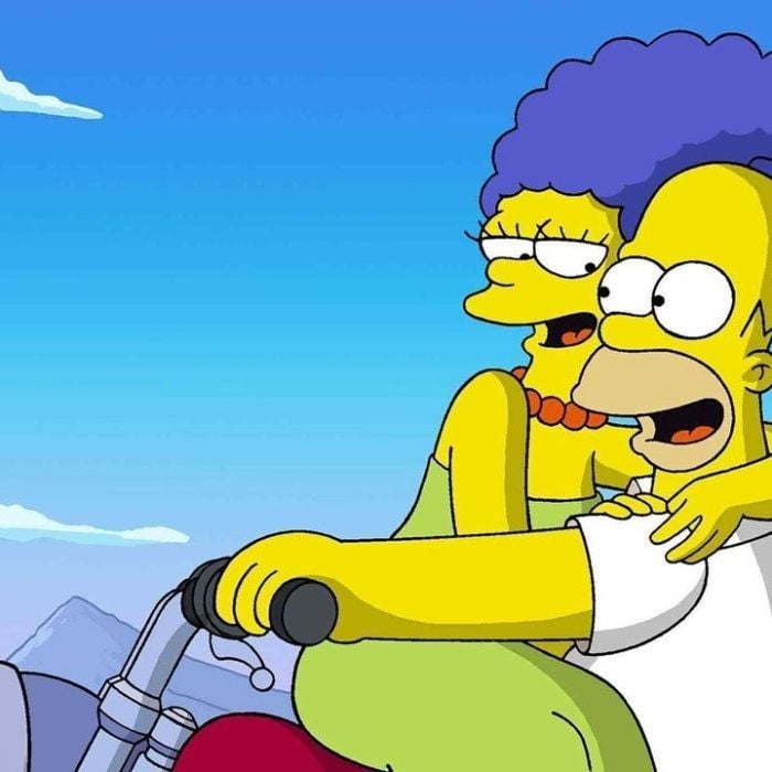 &quot;Os Simpsons&quot;:  Um dos casais mais famosos do mundo das animações é   Marge   e   Homer Simpsons 