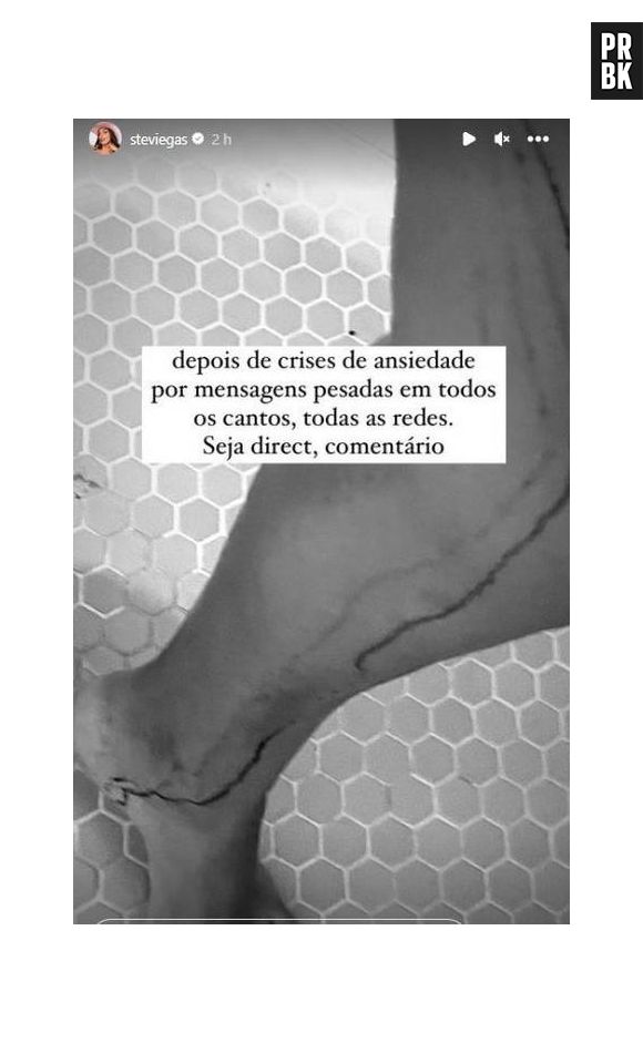 Ste Viegas revela que sofreu aborto durante crise de ansiedade; a influencer culpa os ataques dos fãs de MC Loma pela perda do bebê
