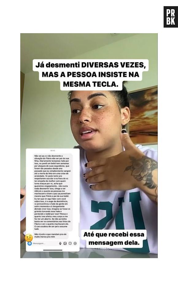 Ste Viegas manda mensagem para MC Loma pedindo que a cantora converse com seus fãs para acabar com os ataques