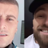 O jogador de futebol Lucas Lima exibe dente sem lente de contato