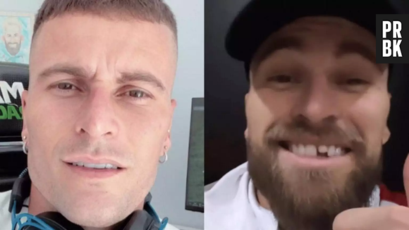 O jogador de futebol Lucas Lima exibe dente sem lente de contato