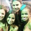 Bruna Hamu e Jeniffer Nascimento não pararam um segundo e também tiveram tempo de conferir Anitta arrasando no trio do Harmonia do Samba. Salvador ficou pequena!