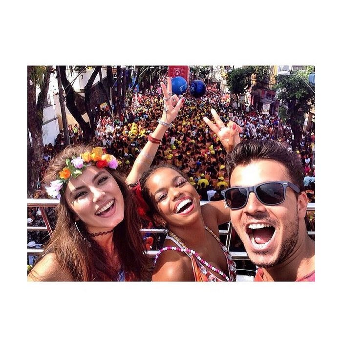 É gente, pelo visto Jeniffer Nascimento e Bruna Hamu reinaram em seu primeiro Carnaval juntas em Salvador. As gatas lacraram em cima do trio elétrico!