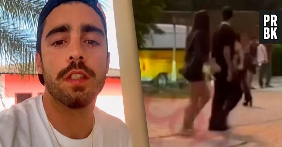 Pedro Scooby é flagrado com outra mulher ao sair da festa de Vini Jr e web aponta possível traição. Vídeo!