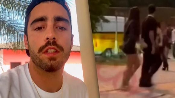 Pedro Scooby é flagrado com outra mulher ao sair da festa de Vini Jr e web aponta possível traição. Vídeo!