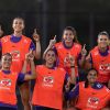 A seleção feminina está nos preparativos para estrear na Copa do Mundo