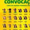 Veja a escalação da seleção feminina de futebol