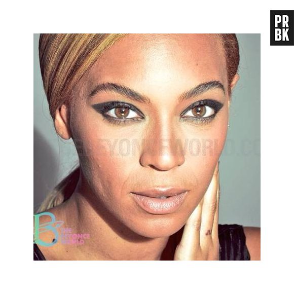 Exibindo uma maquiagem nem tão perfeita como na TV, Beyoncé está passando pela mesma polêmica enfrentada por Justin Bieber com a marca Calvin Klein