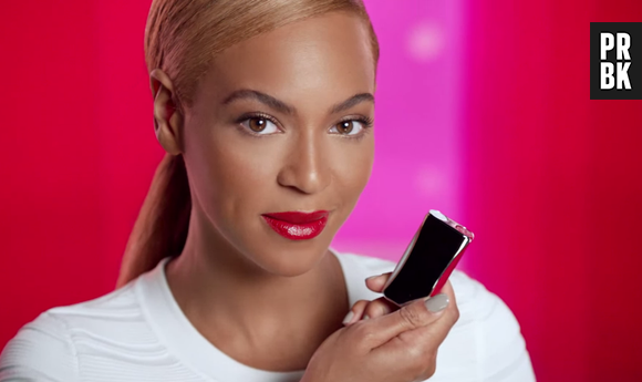 Beyoncé no vídeo da campanha "Infallible", da marca L'Oréal, após edição. Muita diferença?