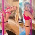 Britney Spears compartilhou vídeo dançando pole dance