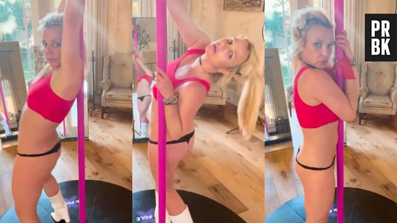 Britney Spears compartilhou vídeo dançando pole dance