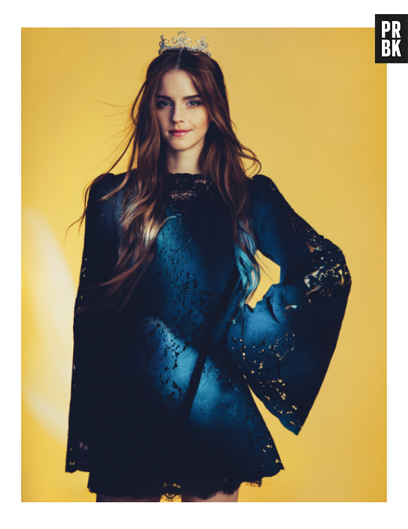 Emma Watson em ensaio para a revista Wonderland