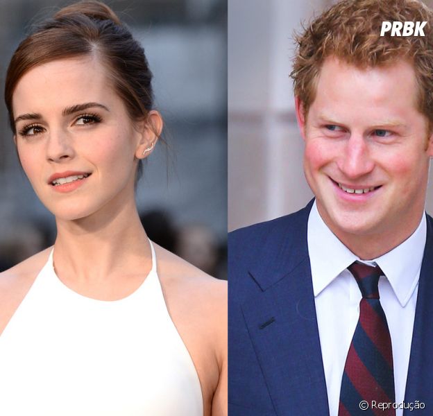 Emma Watson e príncipe Harry são apontados como o novo casal da Inglaterra
