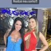 Andressa Urach e Elisa Sanches fazem vídeo pornô