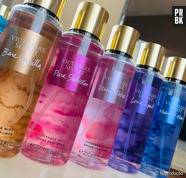 Victoria's Secret: 10 body splashes que exalam luxo e vão te deixar com cheiro de rica