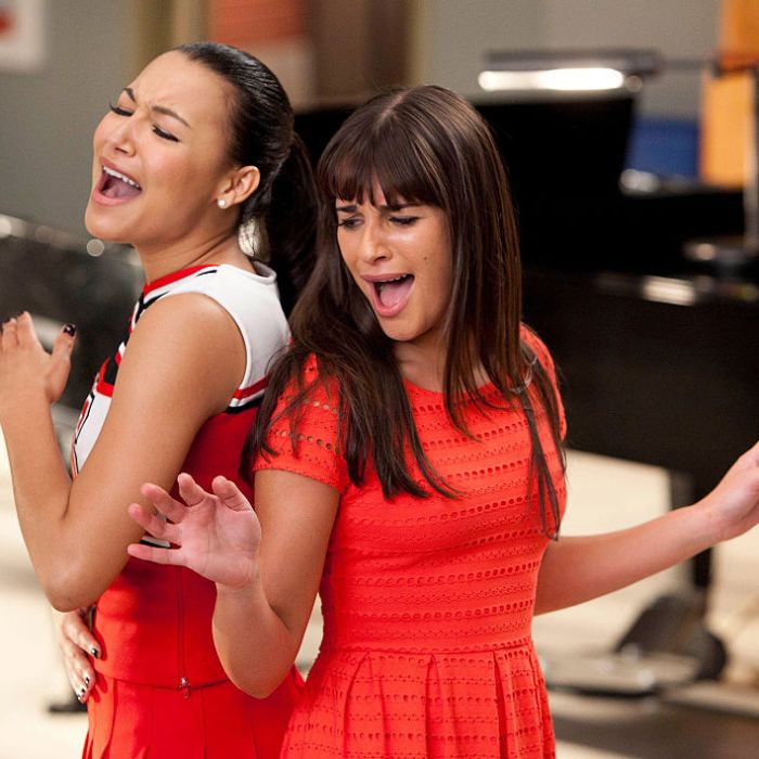 Naya Rivera interpretava Santana em &quot;Glee&quot;