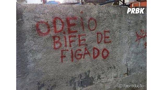 frases letras de pichação