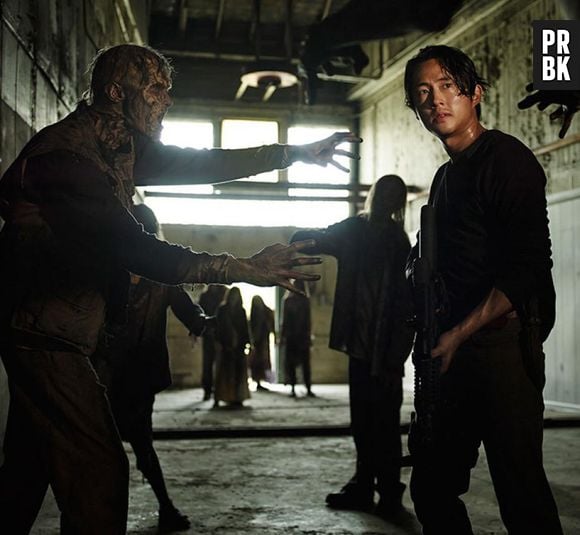 Há quem diga que Glenn (Steven Yeun) vai morrer em "The Walking Dead"